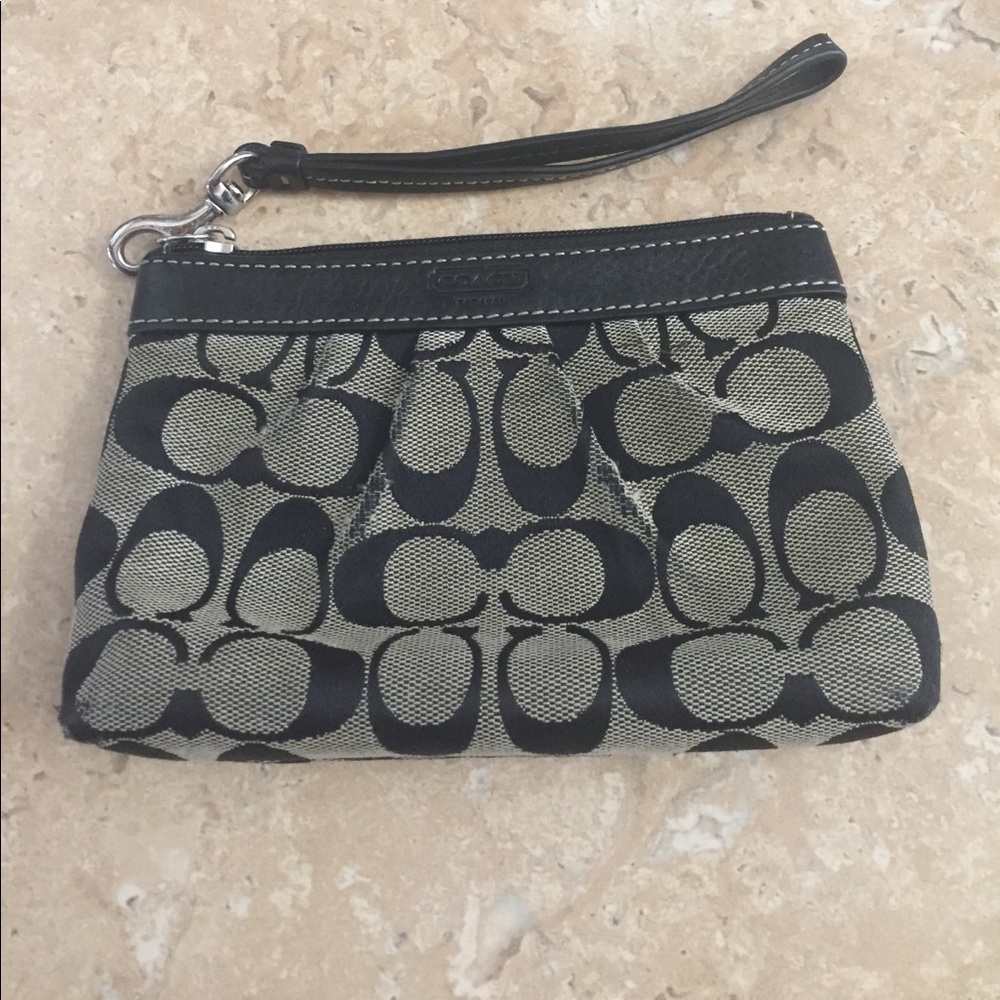Coach small wristlet