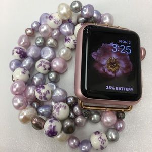 Apple Iwatch Band Freshwater Pearl