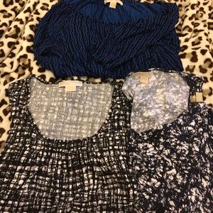 Bundle of 3 Michael kors !!! Great shape