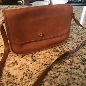 Vintage camel coach bag