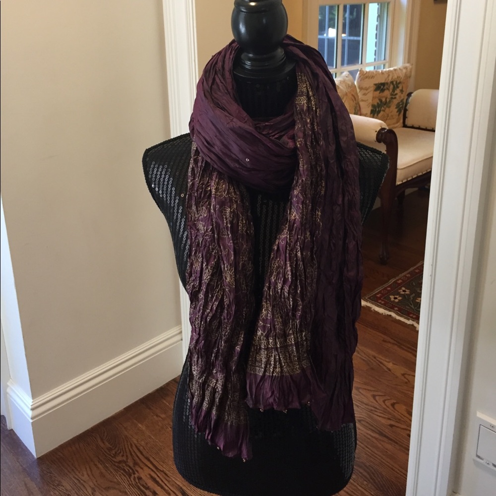 SALE! Silk scarf from India