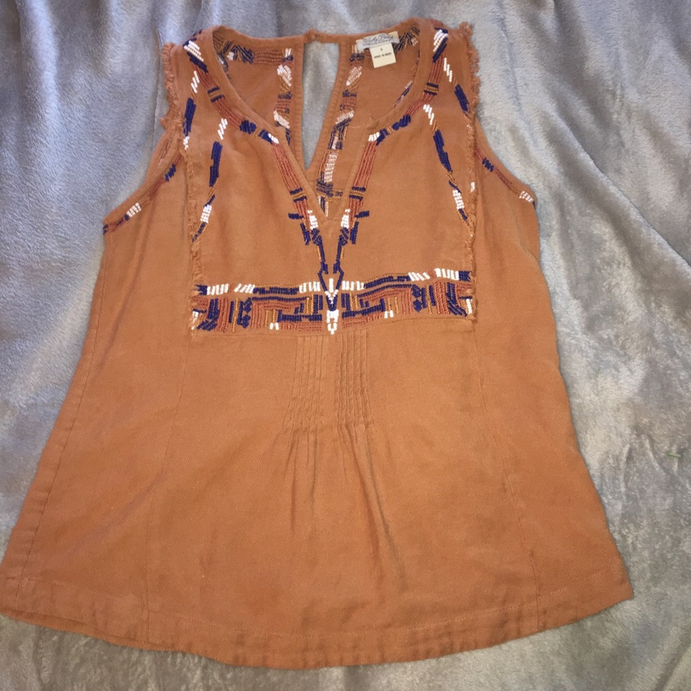 Lucky Brand Tribal Top