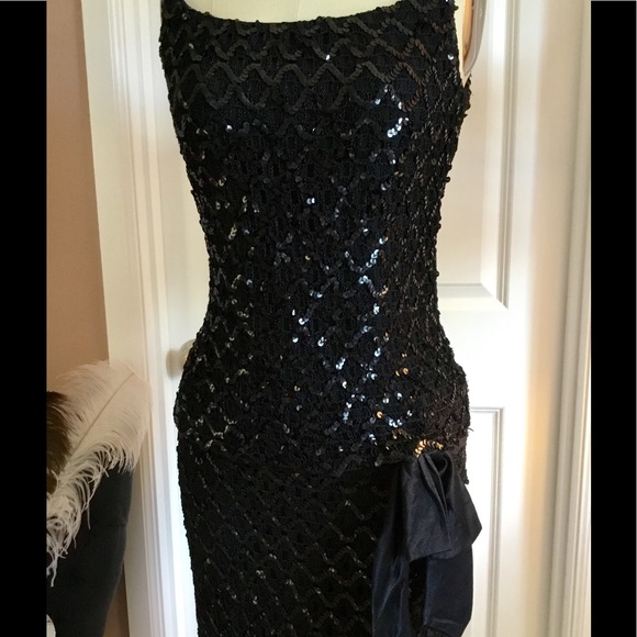 Vintage 1920s style Flapper Dress - Picture 3 of 8