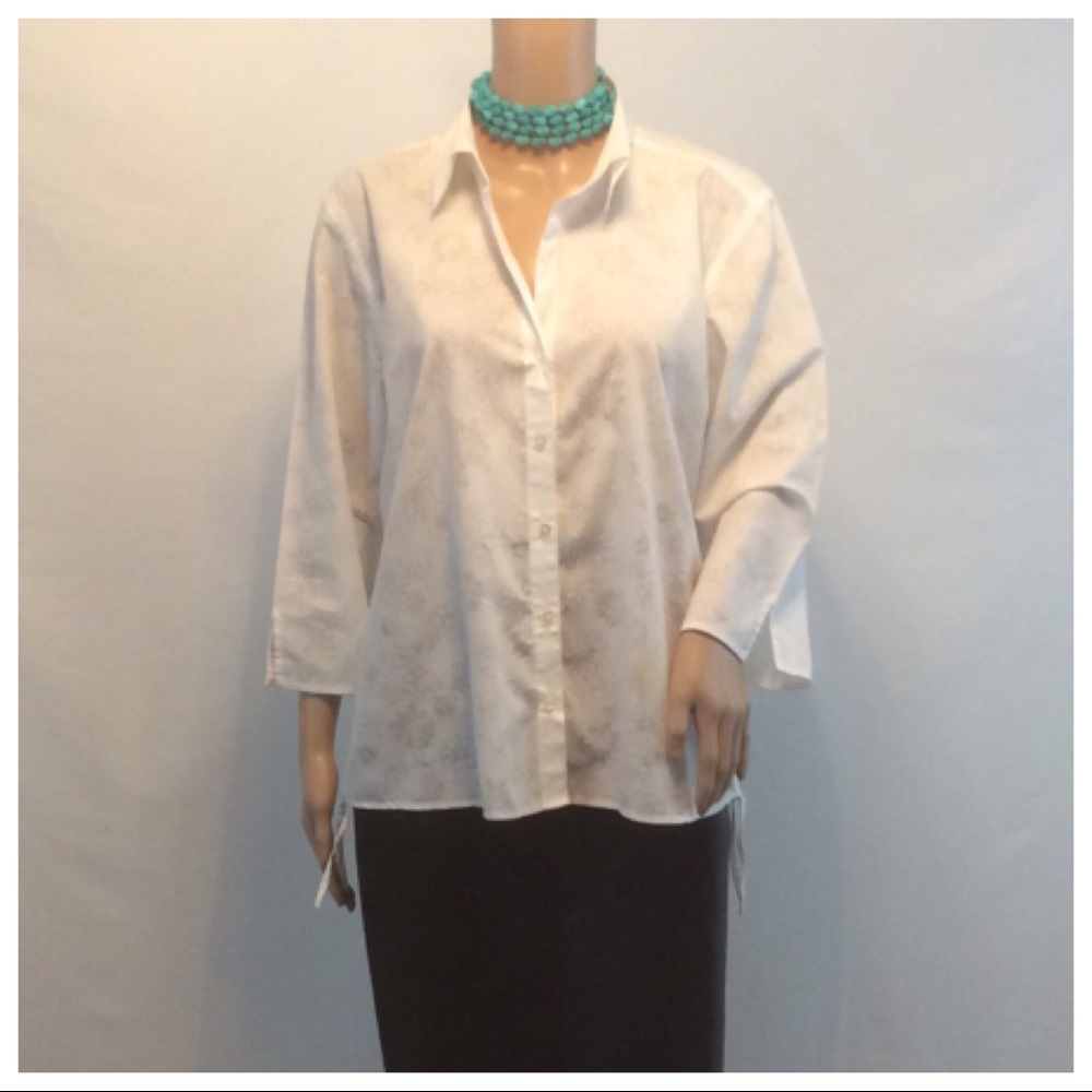 CAPPAGALLO Floral Print Top