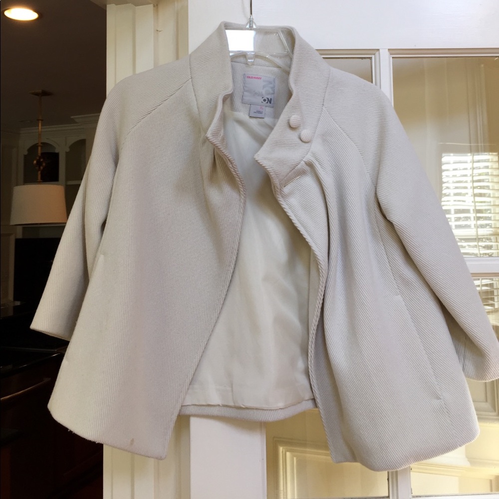 Cream blazer
