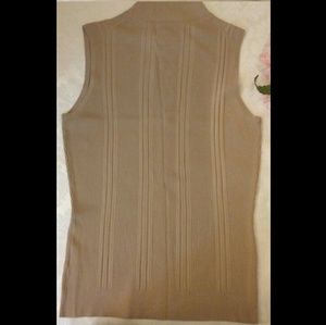 Ribbed Mock Turtle Neck Top Dress Barb