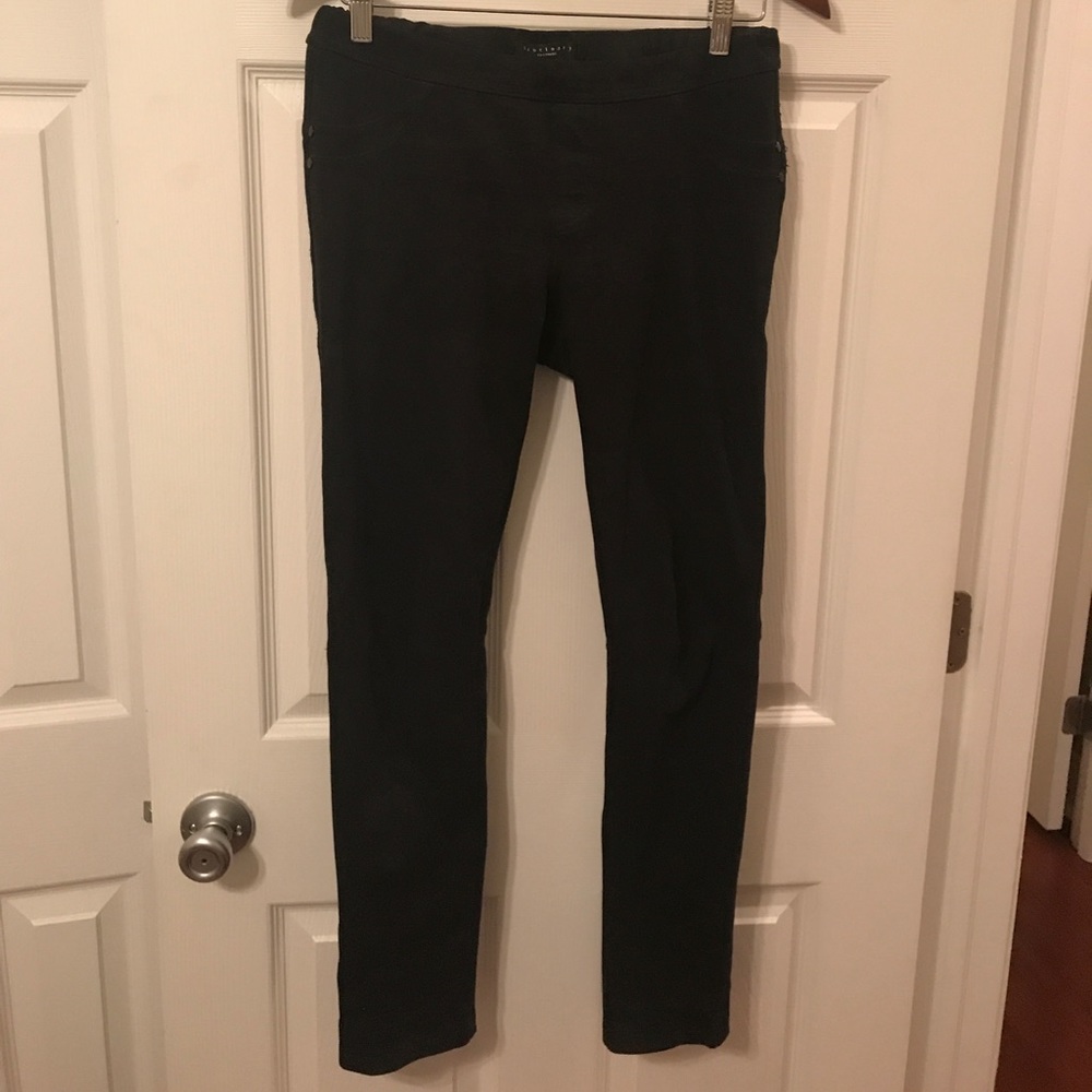 Black dress stretch pants