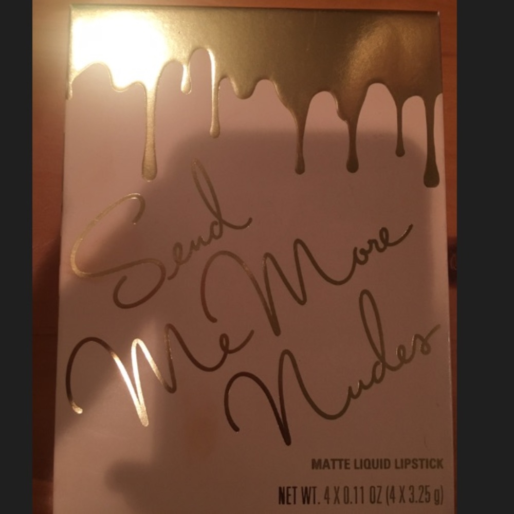 Kylie send me more nudes matte lipsticks