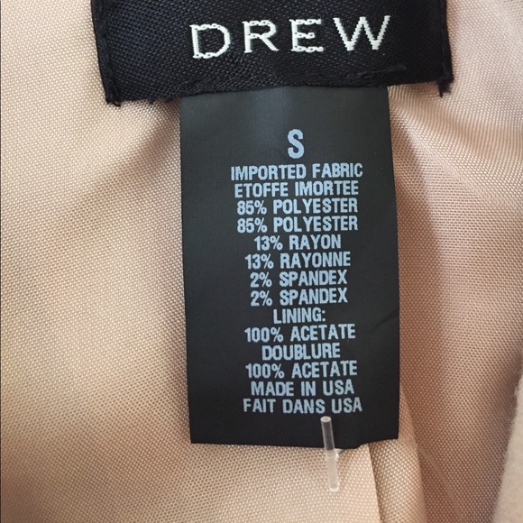 Dark cream ruffle button coat - Picture 5 of 7