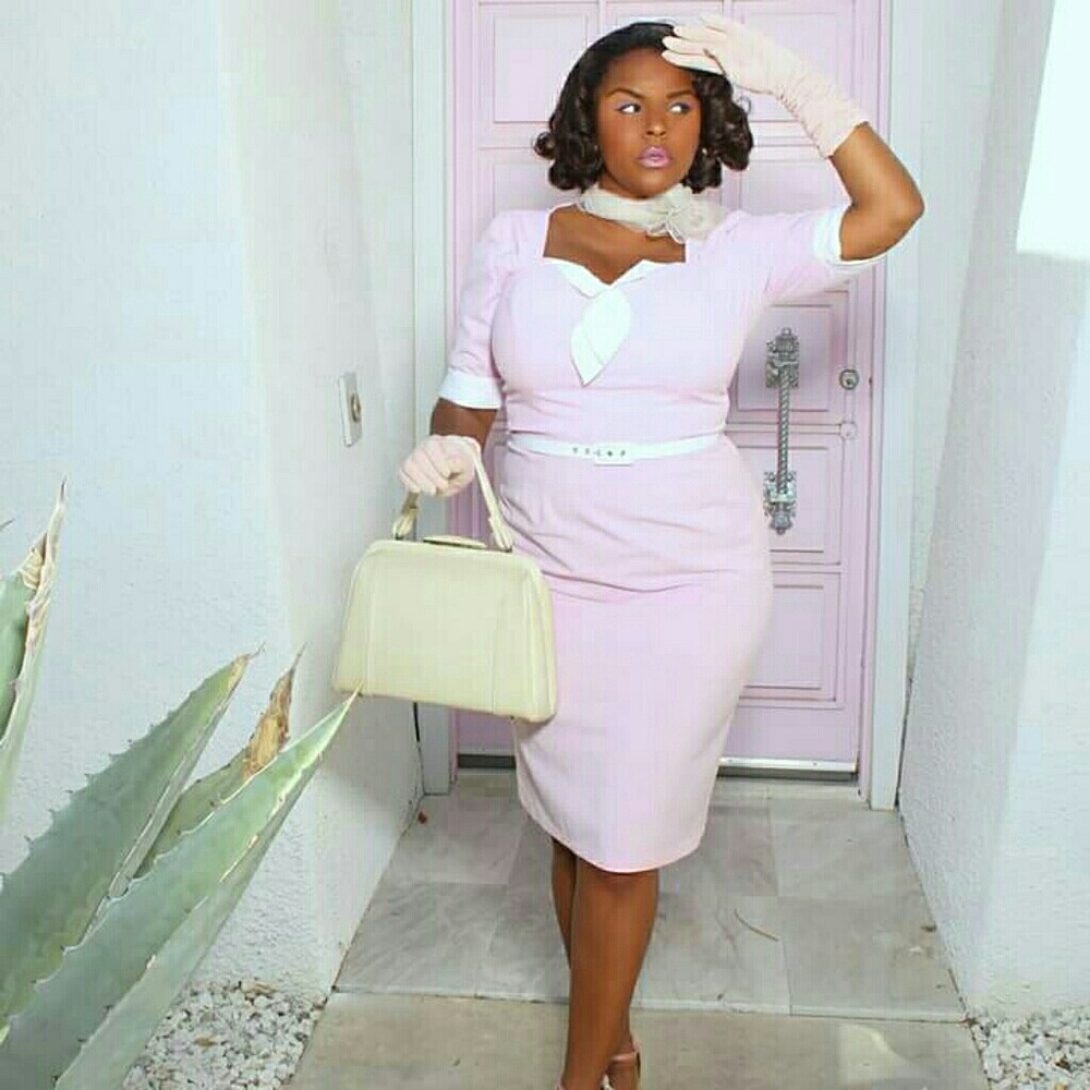Pink Pinup Girl Dress