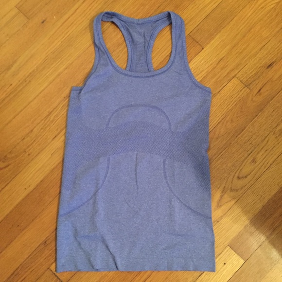 🎉SALE🎉lululemon swiftly tank iris - Picture 4 of 6