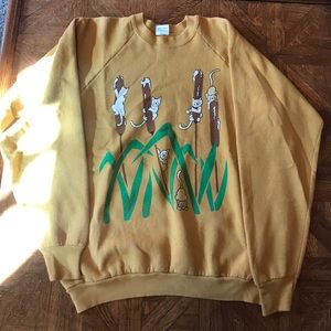 Crew neck sweatshirt