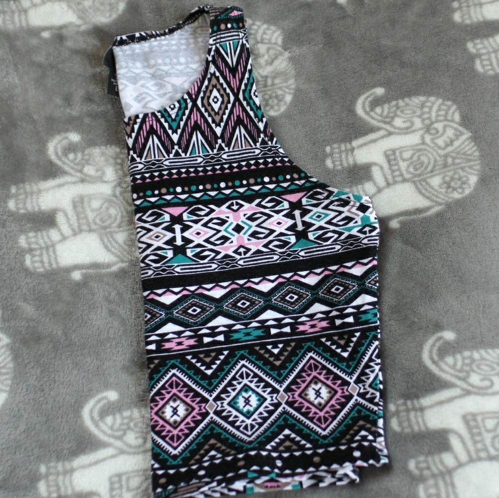 Pattern Crop Top