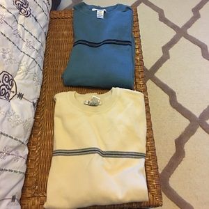 2 Geoffrey Beene men sweaters for one low price