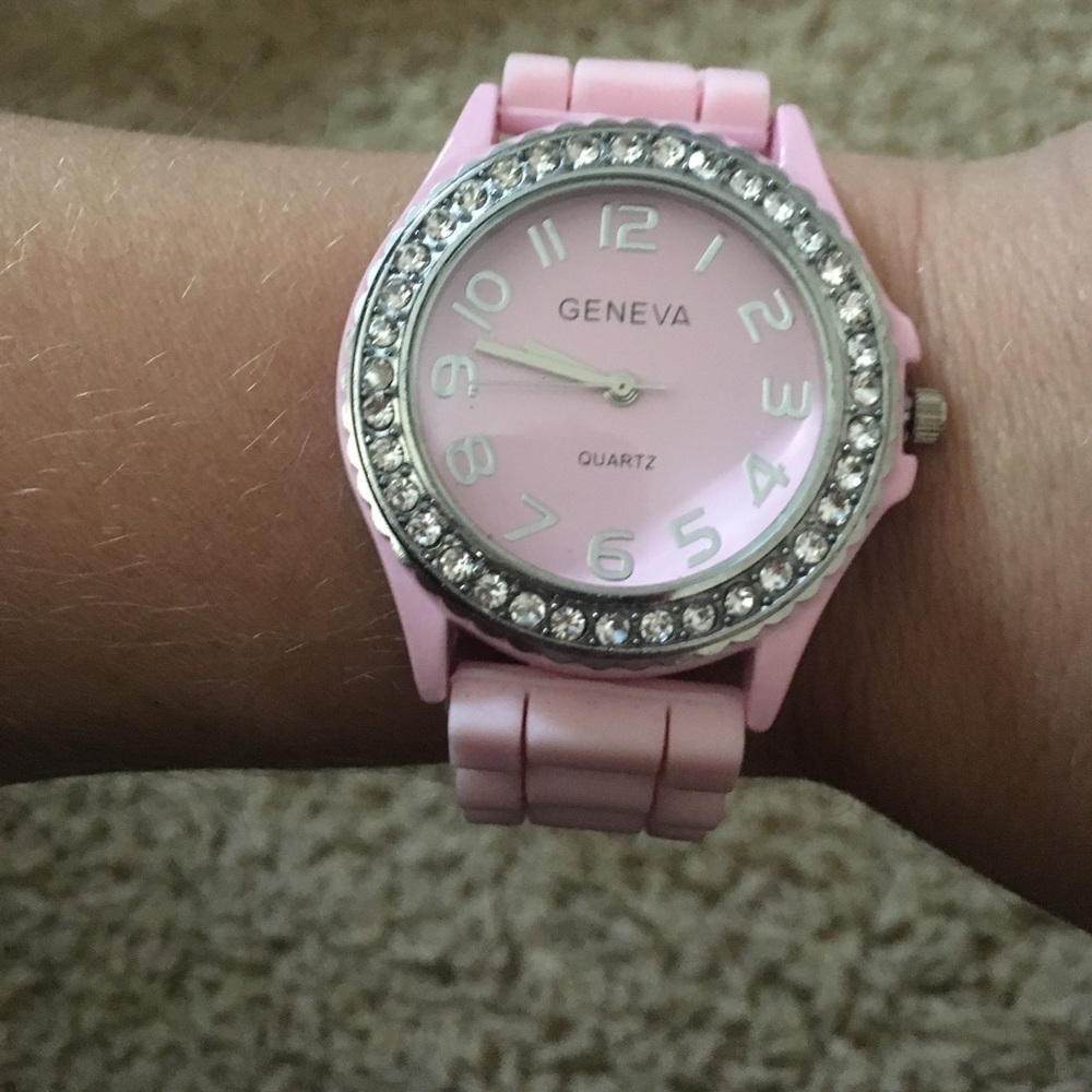 Pink watch