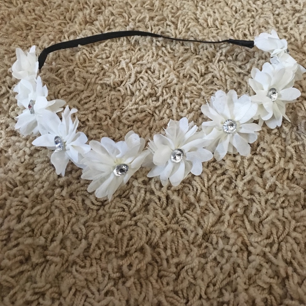 Flowered headband