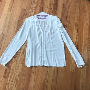 Mango White Blouse