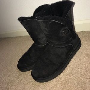 Black UGG boots