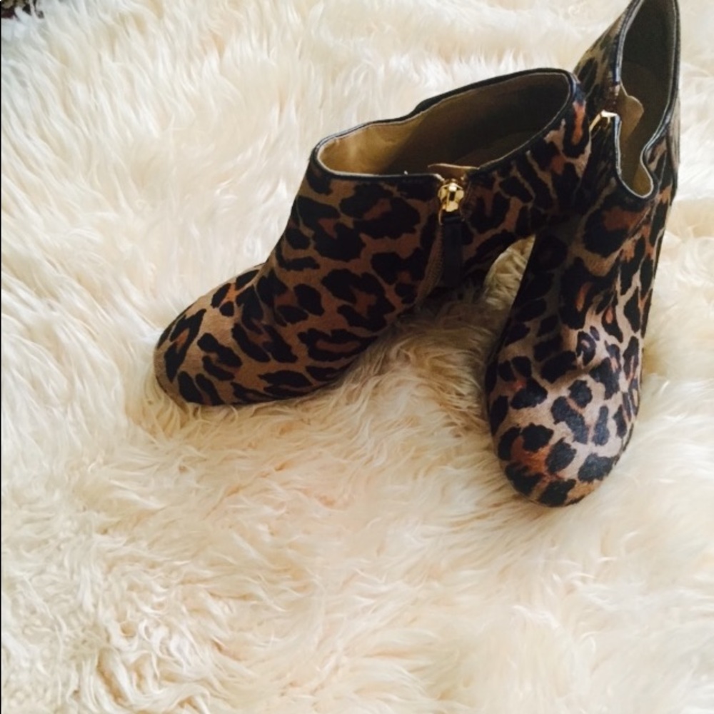 Nine West booties wedges
