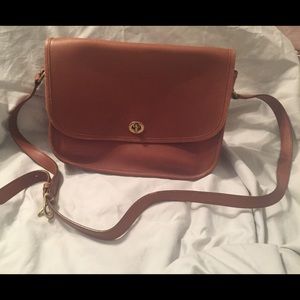 Leather Coach bag
