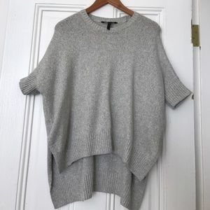 Gray sweater
