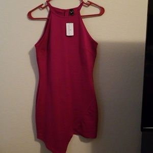 Russia Mini Asymmetrical Dress