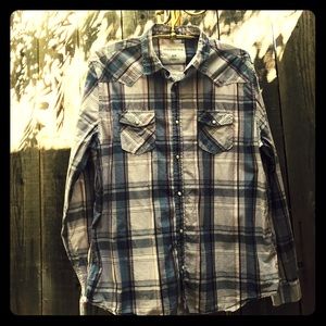 Aeropostale men's casual button up shirt