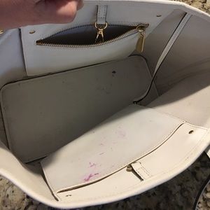 Michael Kors white purse