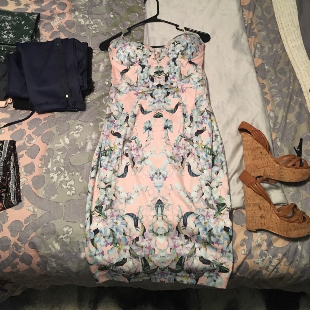 Asos floral dress