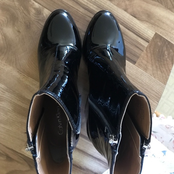 patend leather boots - Picture 4 of 5