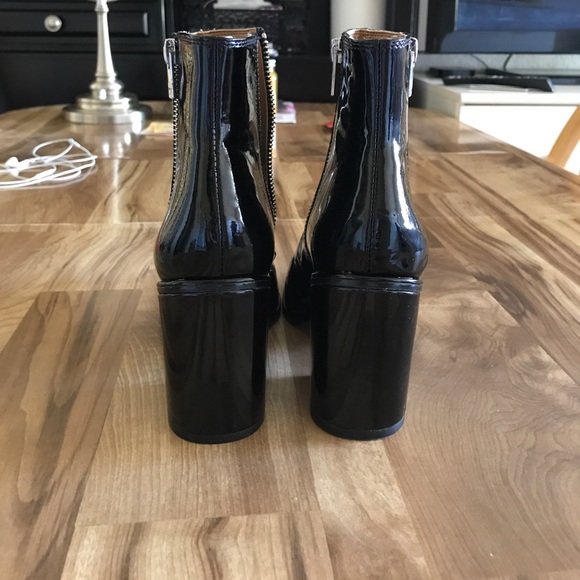 patend leather boots - Picture 5 of 5