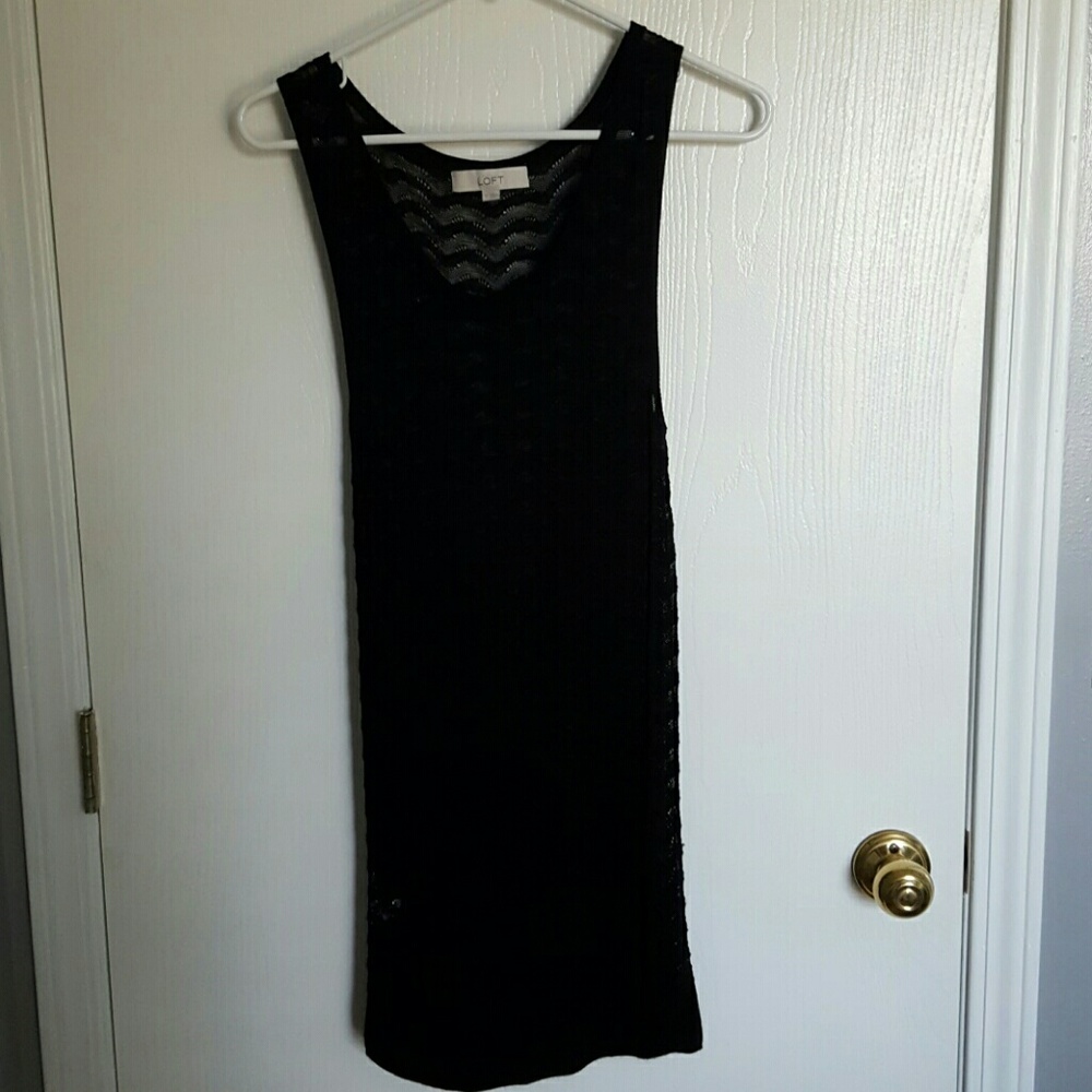 Ann Taylor Loft tunic / long tank top