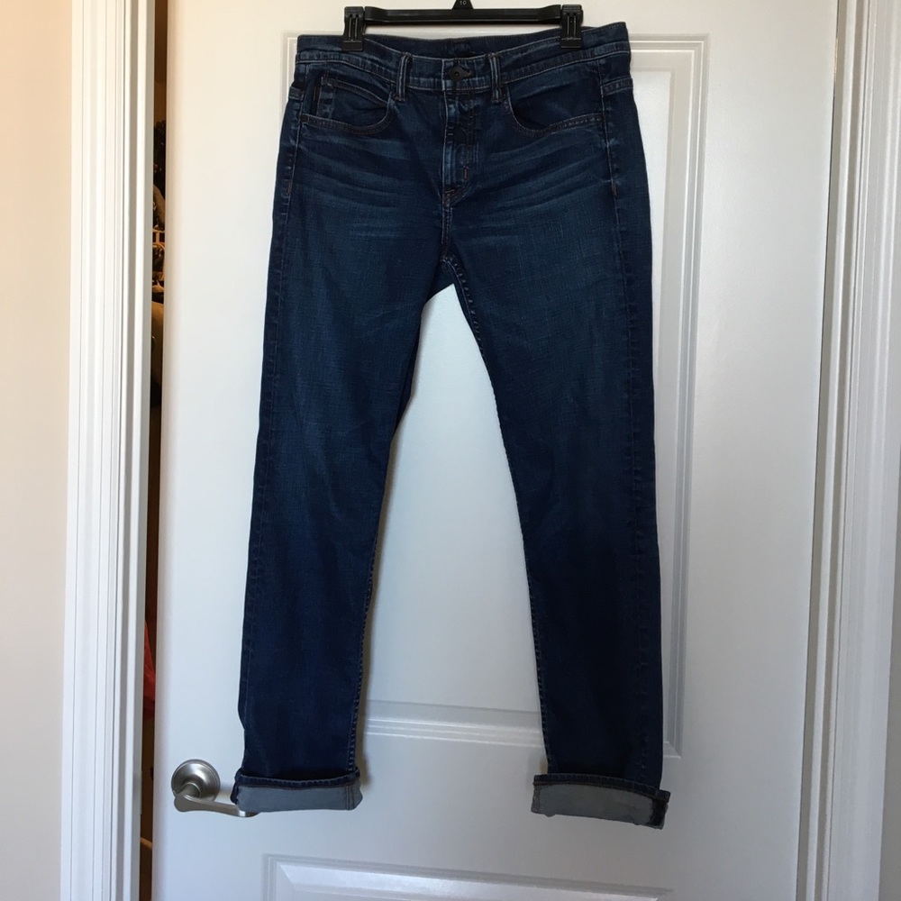 Helmet Lang Relaxed Tapered Boyfriend Jeans