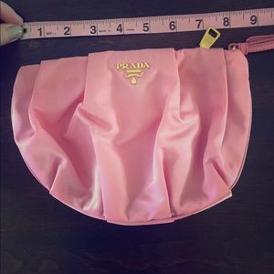 Prada nylon wristlet