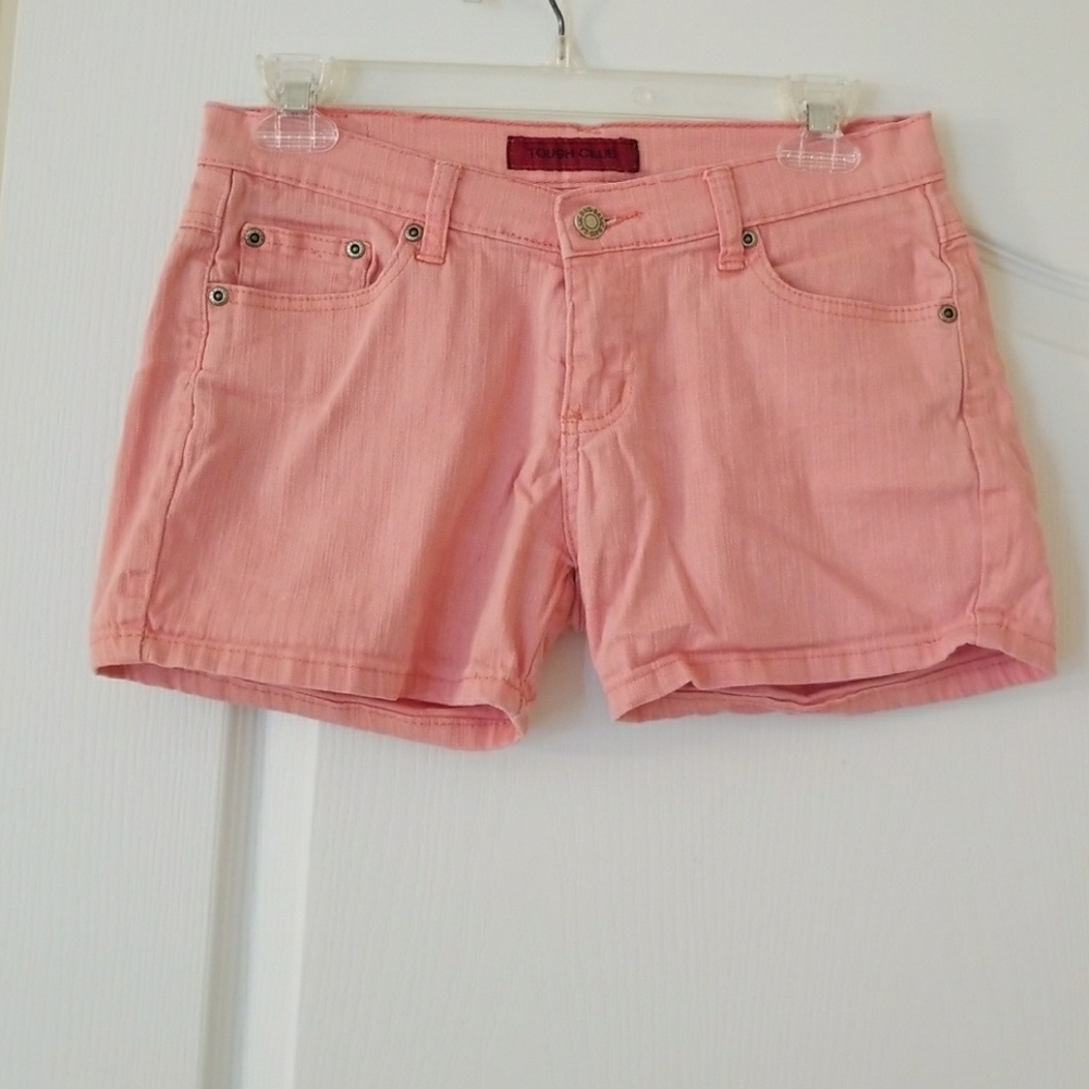 Pink Jean shorts