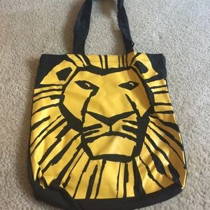 Lion King Cloth Tote Bag