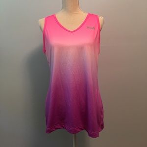 Ombré workout tank