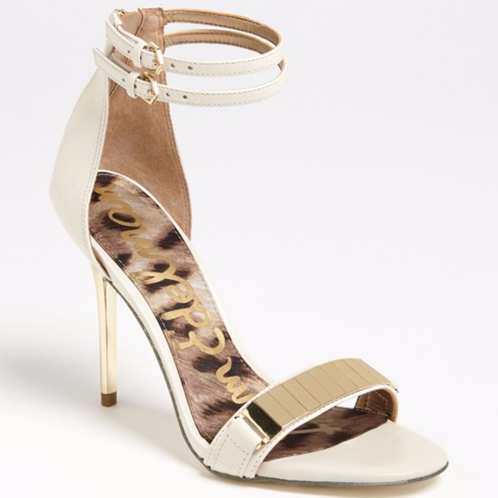 Sam Edelman “Allie” Sandals in White