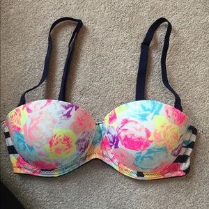 32B Pink multiway push-up  bra