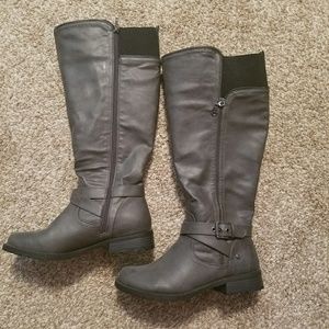 Womens Guess wide calf riding boots