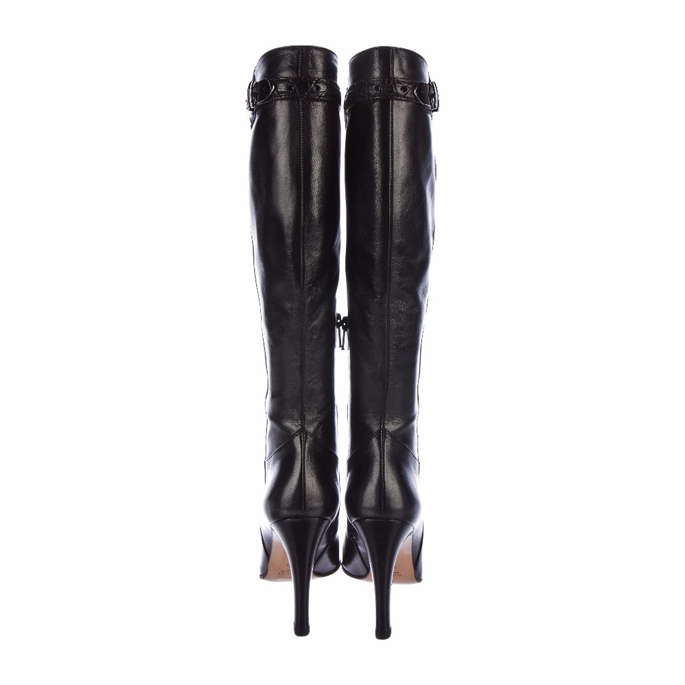 $1950 NEW TOM FORD GUCCI LEATHER & ALLIGATOR BOOTS - Picture 6 of 7