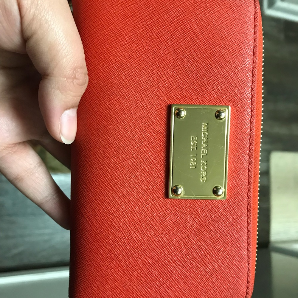 Authentic MK wristlet