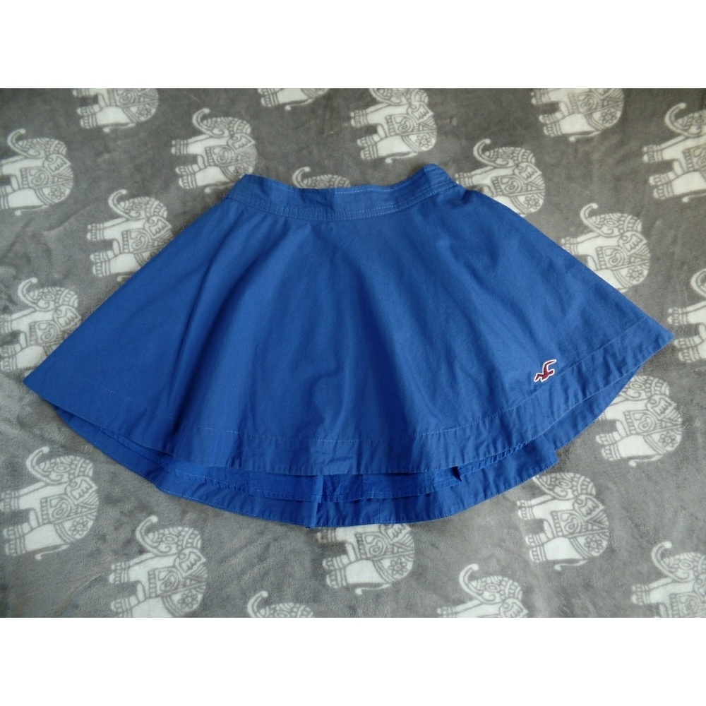 Hollister Blue Skater Skirt