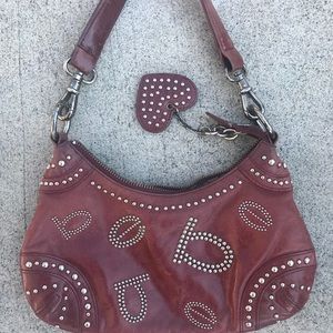 Bebe logo purse