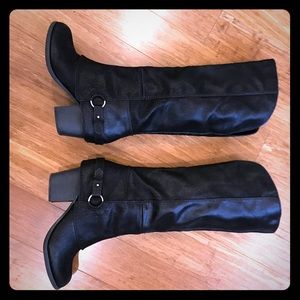 Fergalicious buckle boots Size 9