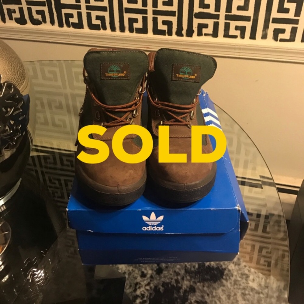 Gently Used Beef and Broccoli Timberlands!!!