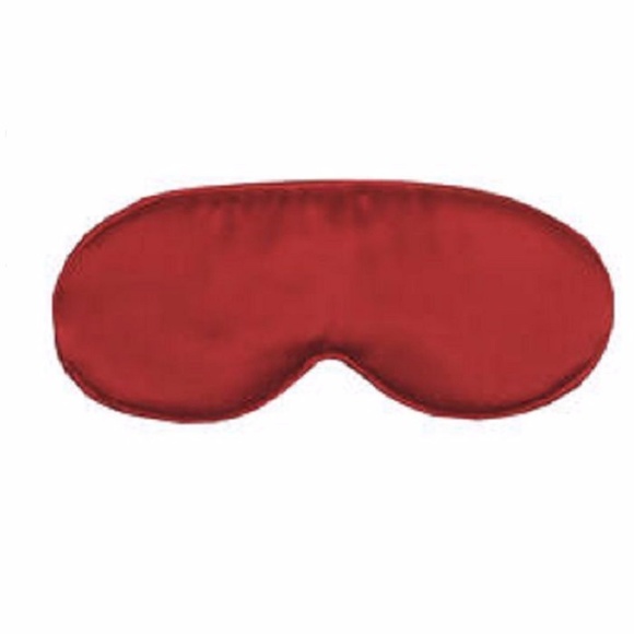 Beige Handmade Silk sleeping blindfold EyeMask - Picture 3 of 5