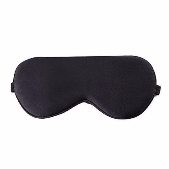 Beige Handmade Silk sleeping blindfold EyeMask - Picture 2 of 5