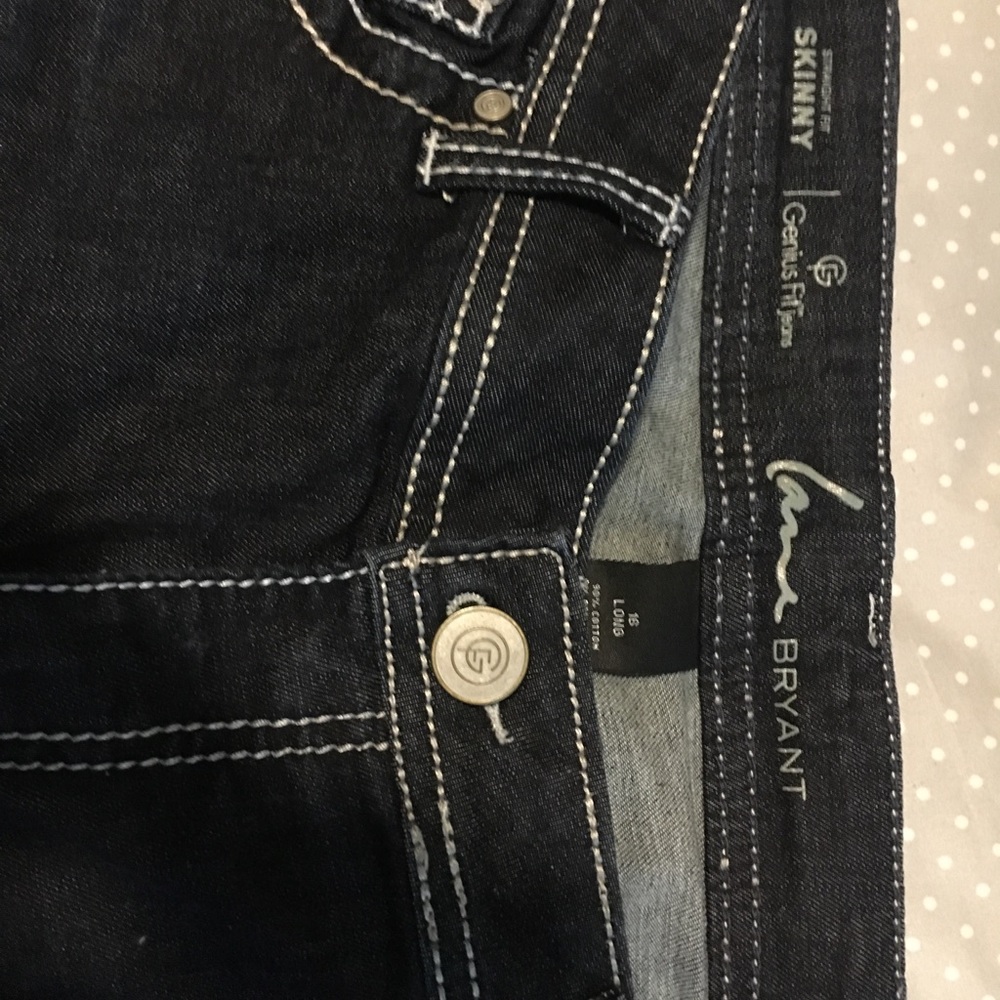 Lane Bryant genius fit skinny jeans