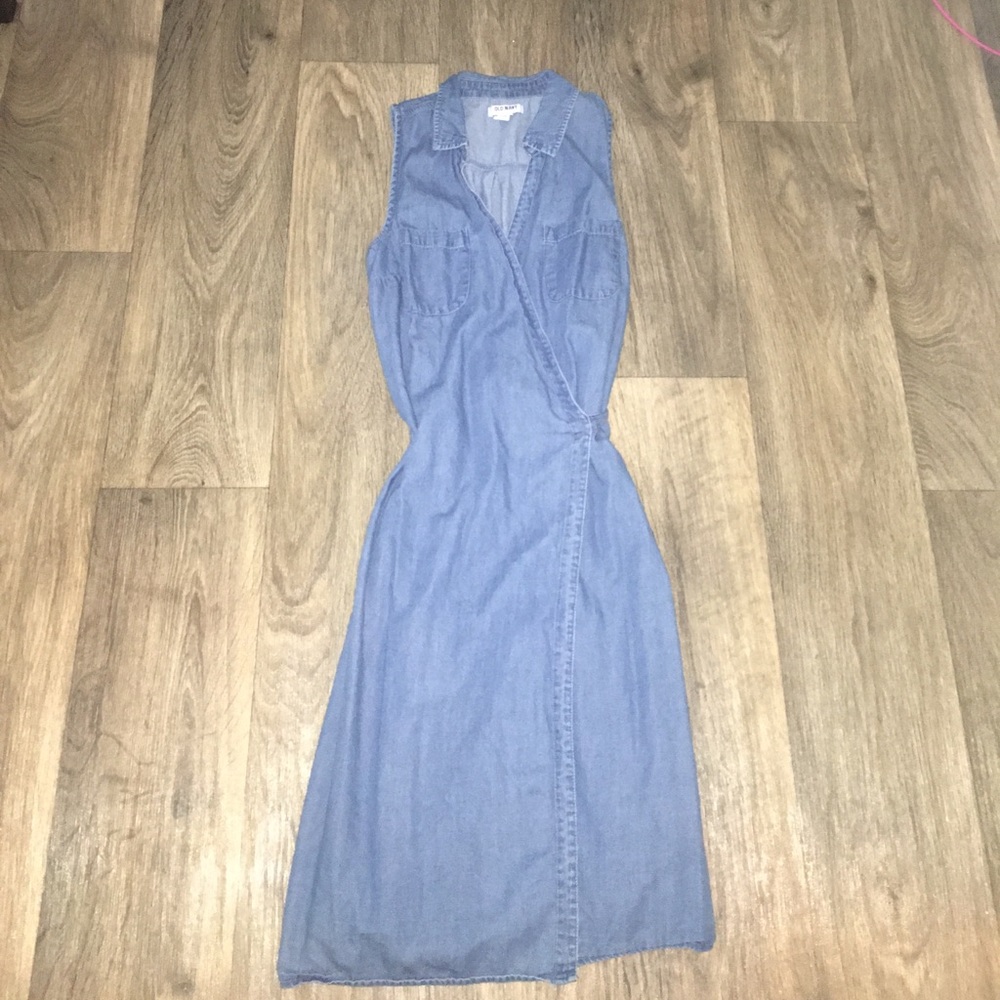OLD NAVY / Wrap around Denim Dress 🍭